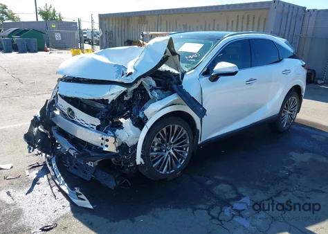 2023 Lexus Rx 350H Luxury z USA, uszkodzony, nr VIN 2T2BBMCA6PC011496